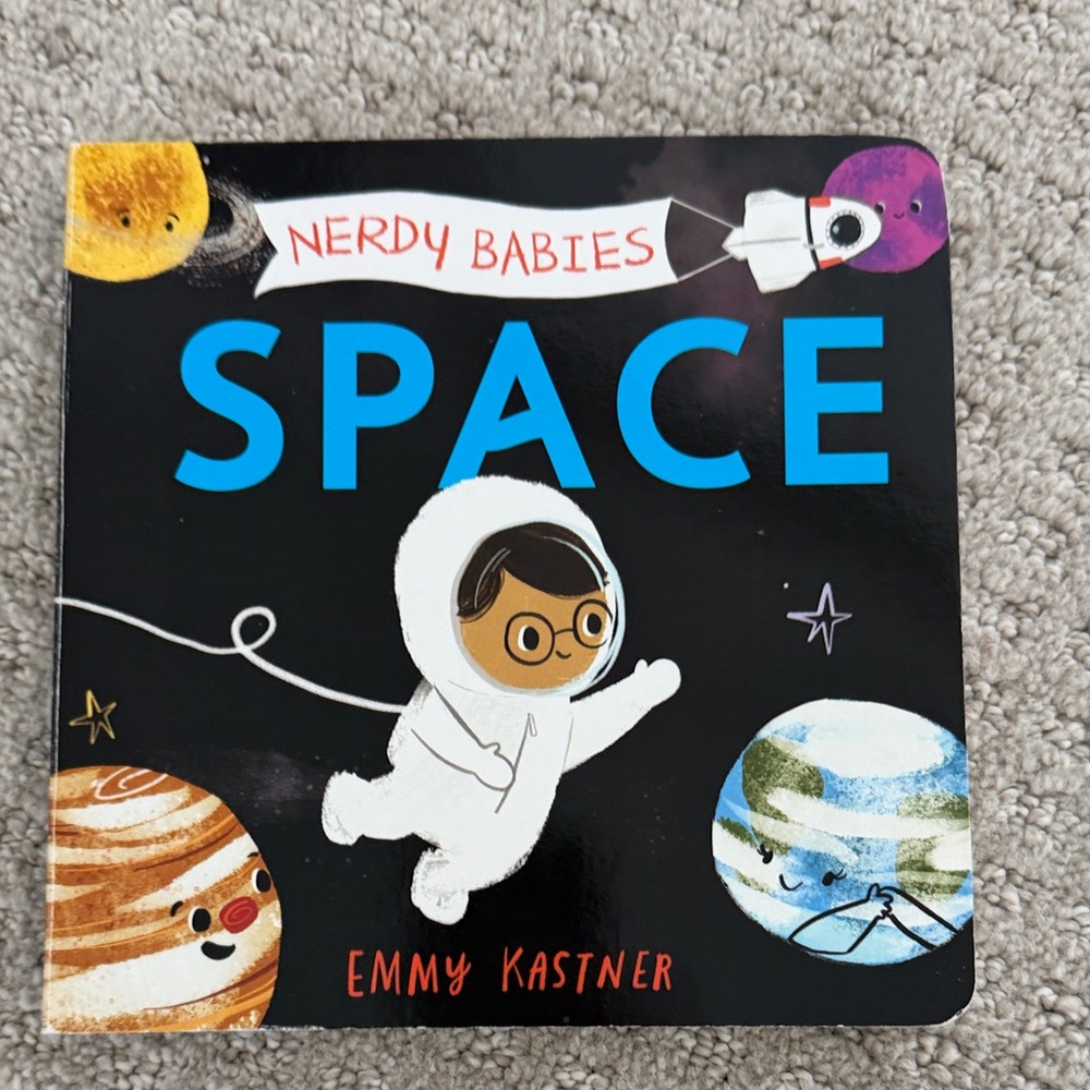 NERDY BABIES Board Book Set - Insects, Space, Ocean, Rocks, Weather - Picture 4 of 11